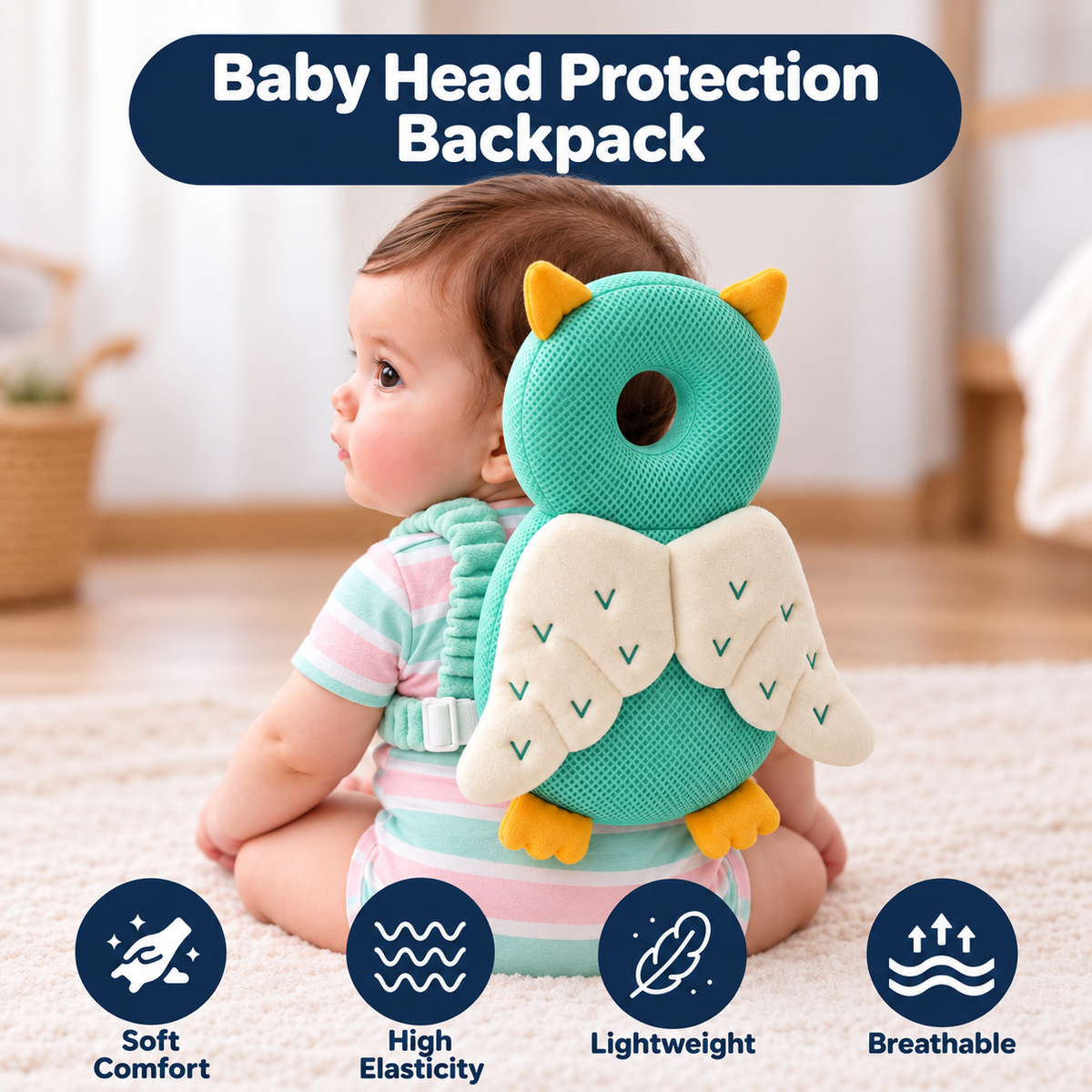 Baby Head Protector Backpack